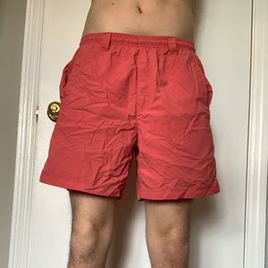 red columbia men’s shorts